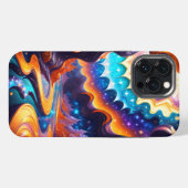 Etui iPhone 13 Pro Max Abstrait magique 2 (Verso Horizontal)