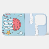 Etui iPhone 13 Pro Max Abstrait tendance (Verso Horizontal)