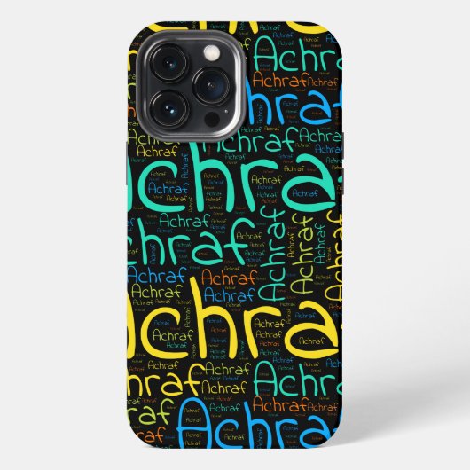 Etui iPhone 13 Pro Max Achraf (Verso)