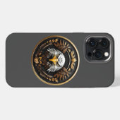 Etui iPhone 13 Pro Max aigle américain (Verso Horizontal)
