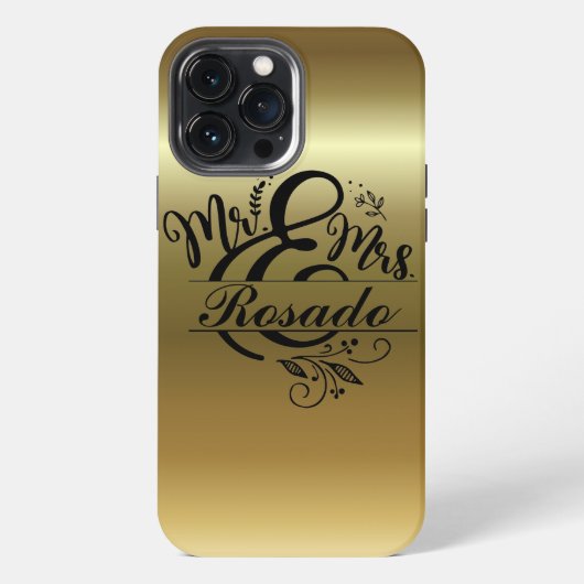 Etui iPhone 13 Pro Max Ajouter Votre Nom : -) (Verso)
