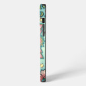 Etui iPhone 13 Pro Max Alphabet E mandala (Côté gauche)