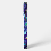 Etui iPhone 13 Pro Max Alphabet F mandala (Côté gauche)