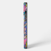 Etui iPhone 13 Pro Max Alphabet G mandala (Côté gauche)