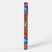 Etui iPhone 13 Pro Max Alphabet H mandala (Côté droit)
