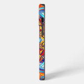 Etui iPhone 13 Pro Max Alphabet H mandala (Côté gauche)