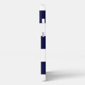 Etui iPhone 13 Pro Max Ancrage or rayures nautiques  (Côté gauche)