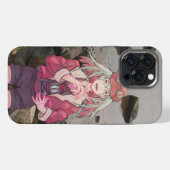 Etui iPhone 13 Pro Max anime, Tuber, V Tuber, rock (Verso Horizontal)