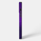 Etui iPhone 13 Pro Max Araignée Steampunk sur fond violet (Côté gauche)