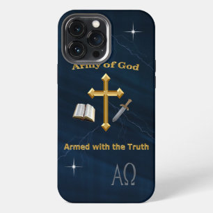Etui iPhone 13 Pro Max Armée chrétienne de Dieu