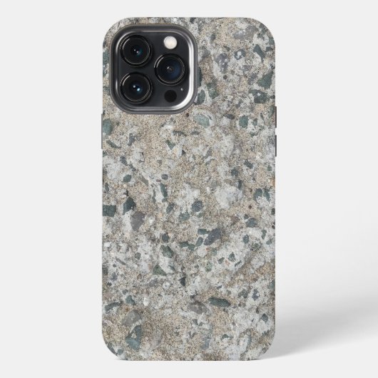 Etui iPhone 13 Pro Max Arrière - plan en béton (Verso)