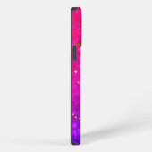 Etui iPhone 13 Pro Max Arrière - plan rose brillant (Côté droit)