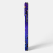 Etui iPhone 13 Pro Max Arrière - plan rose brillant (Côté gauche)