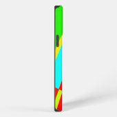 Etui iPhone 13 Pro Max Art Abstrait coloré (Côté droit)