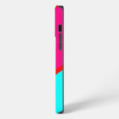 Etui iPhone 13 Pro Max Art Abstrait coloré (Côté gauche)