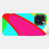 Etui iPhone 13 Pro Max Art Abstrait coloré (Verso Horizontal)