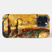 Etui iPhone 13 Pro Max Art facial Abstrait (Verso Horizontal)