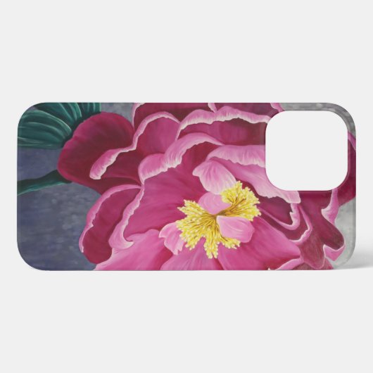 Etui iPhone 13 Pro Max Art rose Peony (Verso Horizontal)