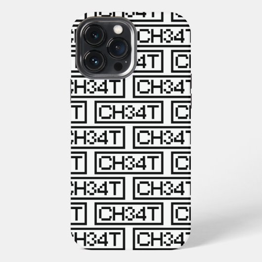 ETUI iPhone 13 PRO MAX ASTUCE LEET (Verso)