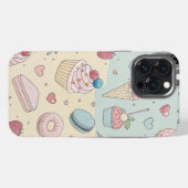 Etui iPhone 13 Pro Max Barely There – Conception de gâteaux doux pour (Verso Horizontal)