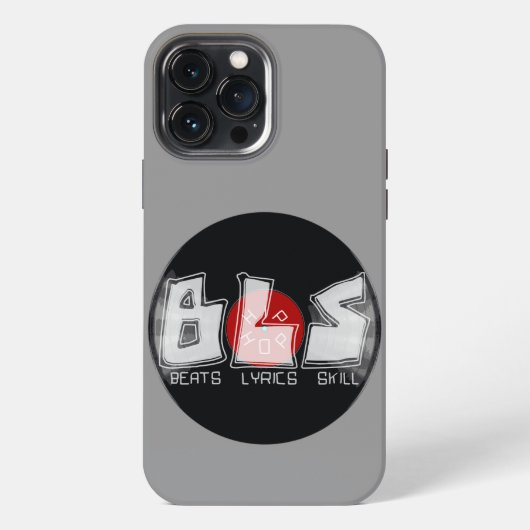 Etui iPhone 13 Pro Max BATTRE LYRIQUES COMPÉTENCES Vinyl Record (Verso)