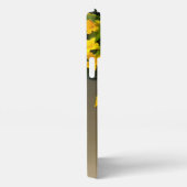 Etui iPhone 13 Pro Max Beauté Fleur Dorée (Côté droit)