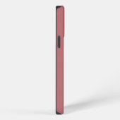 Etui iPhone 13 Pro Max Belle bordeaux clair avec texte élégant Initiale (Côté droit)