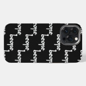 Etui iPhone 13 Pro Max Bière Old English (Verso Horizontal)