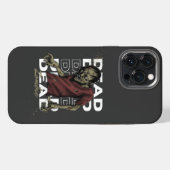 Etui iPhone 13 Pro Max Blanc Brown mort Zombie iPhone 13 Pro Max Coques (Verso Horizontal)