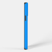 Etui iPhone 13 Pro Max Blocage en duotone et bleu à balayage (Côté droit)