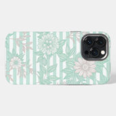 Etui iPhone 13 Pro Max Blue Floral Minimalist (Verso Horizontal)