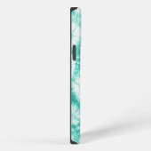 Etui iPhone 13 Pro Max Blue Hearts Tie Dye (Côté droit)