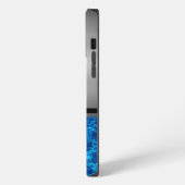 Etui iPhone 13 Pro Max Boîtier Case-Mate iPhone Silver et Blue Water (Côté gauche)