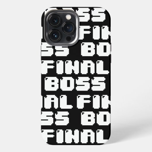 Etui iPhone 13 Pro Max Boîtier FINAL BOSS Case-Mate pour iPhone (Verso)