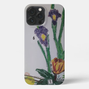 Etui iPhone 13 Pro Max Boîtier téléphonique Lilies