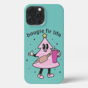 Etui iPhone 13 Pro Max Bougie Fir Life, Bougie Christmas Tree, Funny Noël