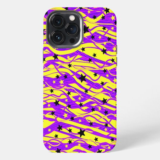 Etui iPhone 13 Pro Max Bright abstrait (Verso)