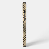 Etui iPhone 13 Pro Max Bronze platine Impression en acier inoxydable (Côté gauche)