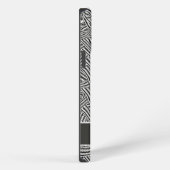 Etui iPhone 13 Pro Max Brun à motif (Côté droit)
