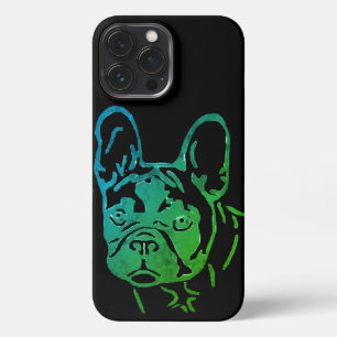 Etui iPhone 13 Pro Max Bulldogge français Enveloppe 13