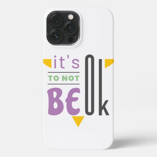 Etui iPhone 13 Pro Max Ça ne va pas. (Verso)