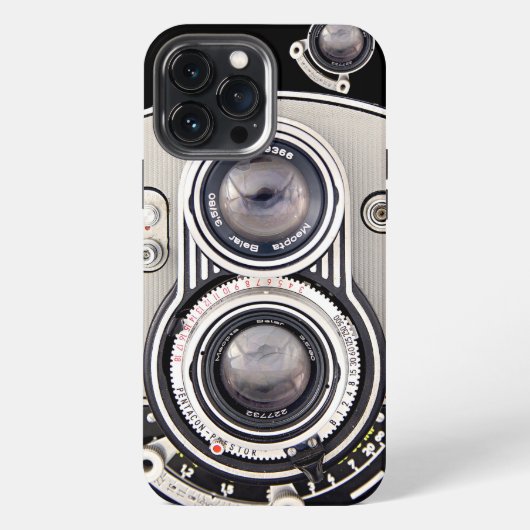 Etui iPhone 13 Pro Max caméra vintage (Verso)