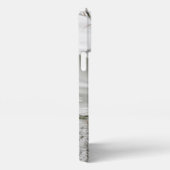 Etui iPhone 13 Pro Max Canard gris sur la nuit du lac (Côté droit)