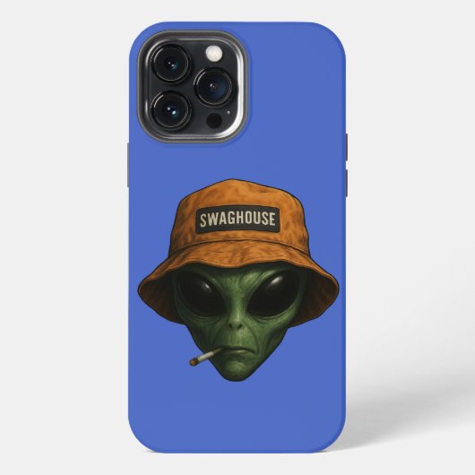 ETUI iPhone 13 PRO MAX CAPA PARA CELULAR DE EXTRATERRESTRE EM DESIGN (Verso)