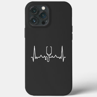 Etui iPhone 13 Pro Max Cardiologiste avec ECG