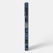 Etui iPhone 13 Pro Max carré tissé (Côté gauche)