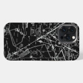Etui iPhone 13 Pro Max Carte d'aviation (Verso Horizontal)
