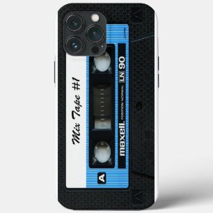Etui iPhone 13 Pro Max Cassette Classique Vintage