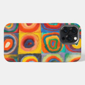 Etui iPhone 13 Pro Max Cercle Carré Kandinsky (Verso Horizontal)