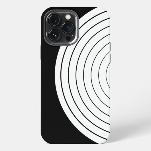Etui iPhone 13 Pro Max Cercles Coque-Mate coque iphone (Verso)